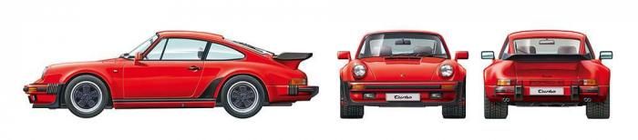 タミヤ】24279)1/24 ポルシェ911ターボ'88 - 福岡のプラモデル