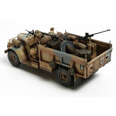 タミヤ】32407)1/35 イギリス LRDGコマンドカー 北アフリカ戦線 (人形7体付き) - ホビーボックス