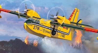 ドイツレベル】04998)1/72 カネディア CL-415 Securite Civil