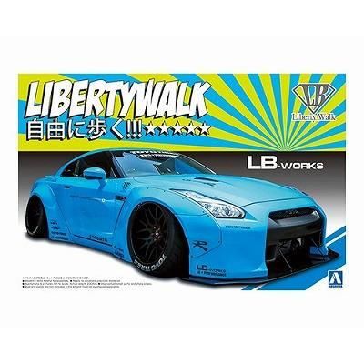 アオシマ 1/24 リバティーウォーク No.09 LBワークス R35 GT-R