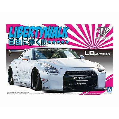 アオシマ】リバティーウォーク No.10)1/24 LB☆ワークス R35 GT-R Ver.2 - ホビーボックス