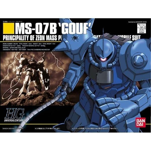 HGUC 1/144 MS-07B グフ (機動戦士ガンダム) | バンダイ | B