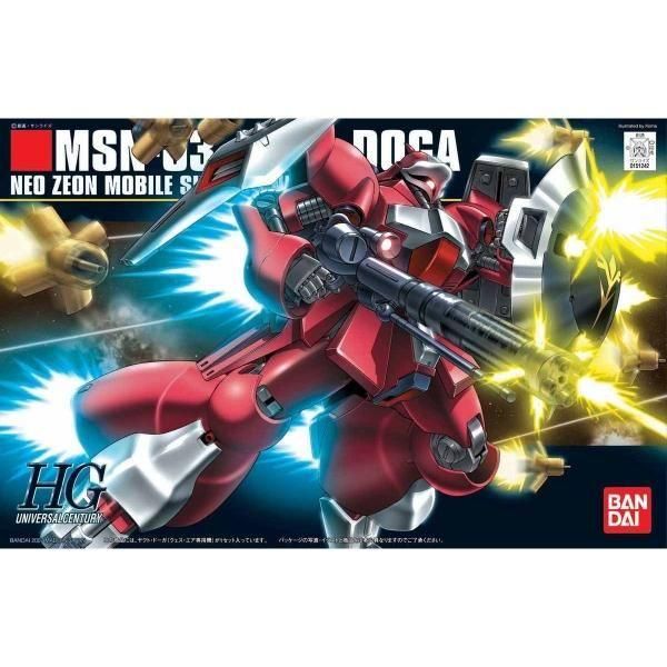 バンダイ】HGUC084)1/144 MSN-03 ヤクト・ドーガ(クェス・エア