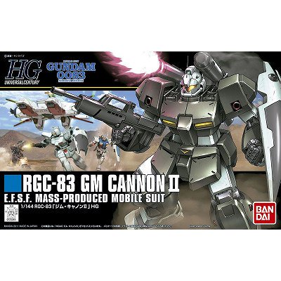 バンダイ】HGUC125)1/144 RGC-83 ジム・キャノンII - ホビーボックス