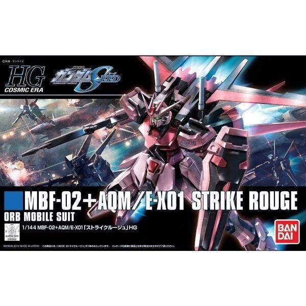バンダイ】HGCE176)1/144 MBF-02+AQM/E-X01 ストライクルージュ
