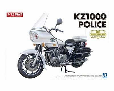 アオシマ】54)1/12 カワサキ KZ1000 ポリス - ホビーボックス