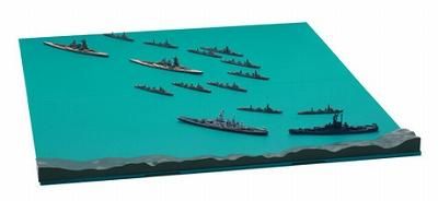 フジミ】軍艦12)1/3000 第三次ソロモン海戦セット（比叡/霧島