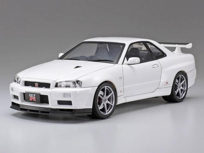 タミヤ】24258)1/24 ニッサン スカイライン GT-R VスペックII（R34