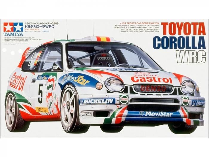 1/18 OHO製 TOYOTA カローラ WRC ラリー タミヤ】24209)1/24 トヨタ