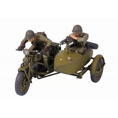 ピットロード】G50)1/35 日本陸軍 九七式側車付自動二輪車 陸王