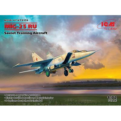 【ICM】72176)1/72 ミグ MiG-25 RU 複座偵察機 - ホビーボックス