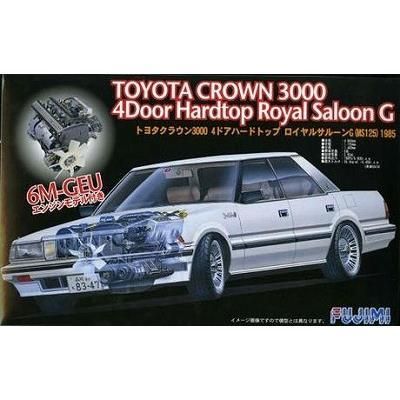 フジミ1/24トヨタクラウン28004ドアハードトップロイラル