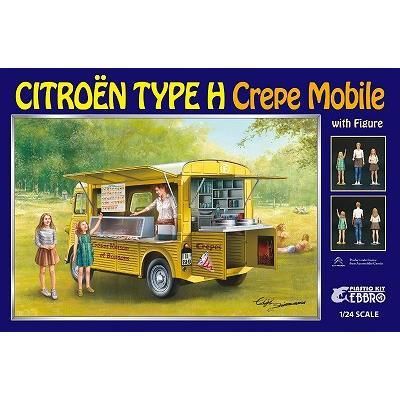 エブロ】25013)1/24 シトロエンH Crepe mobile with figure
