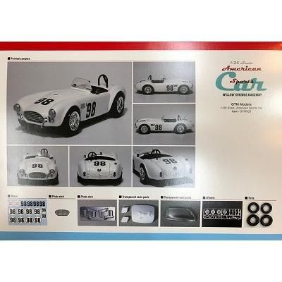 GTM models】GTM003)1/25 コブラ289 ウイロースプリングスレース