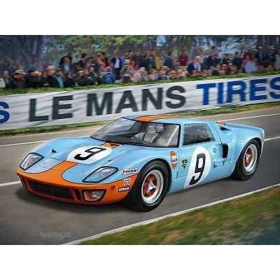 ドイツレベル】07696)1/24 フォード GT40 ルマン1968（リミテッド