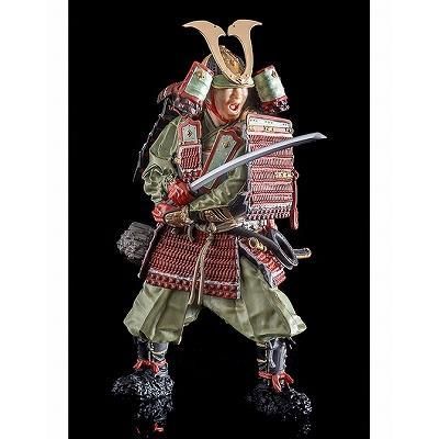 プラモデル 1/12 PLAMAX 鎌倉時代の鎧武者　塗装済み完成品 マックスファクトリー 1/12 PLAMAX 鎌倉時代の鎧武者 緑の装