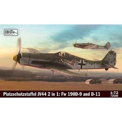 IBG】PB72548)1/72 独 フォッケウルフ Fw190D-9 & D-11 ドーラ2 IBG】PB72548)1/72 独 フォッケウルフ Fw190D-9 & D-11 ドーラ2
