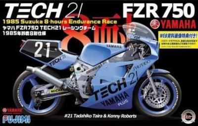 ڥեߡBIKE5)1/12 ޥ FZR750 85ǯ Shiseido TECH21 졼󥰥