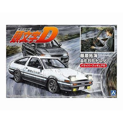 アオシマ】頭文字D No.14)1/24 藤原拓海 AE86トレノ ドライバー 