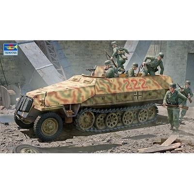 トランペッター】00942)1/16 Sd.kfz.251 ハーフトラック D型