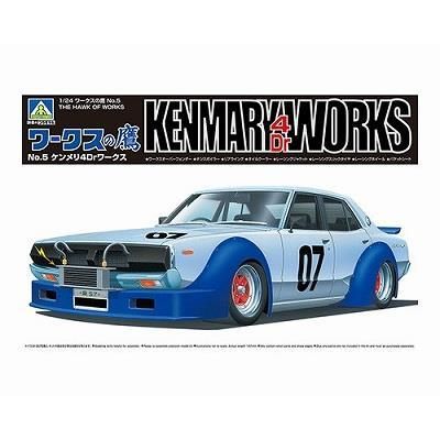 Yahoo!オークション - 1/24 アオシマ グラチャン 89 ケンメリ4Dr