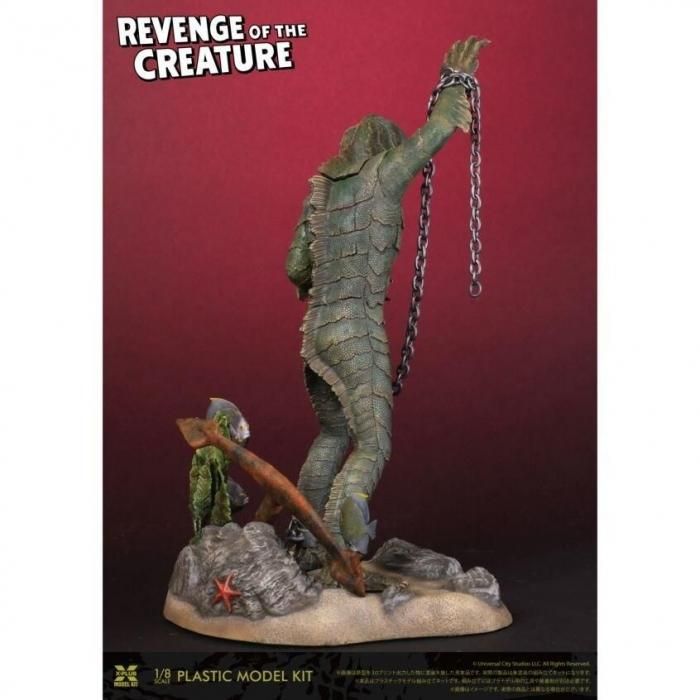 エクスプラス　1/8 「半魚人の逆襲」　プラモデル完成品 エクスプラス】1/8スケール 半魚人の逆襲 プラスチック モデル
