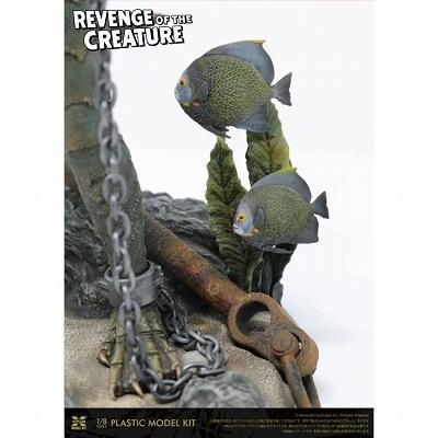 エクスプラス】1/8スケール 半魚人の逆襲 プラスチック モデル