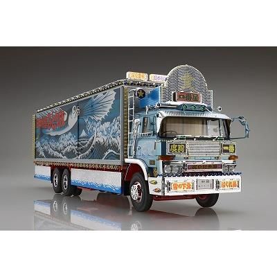 アオシマ 1／ 32 トラック野郎 No．6 一番星 北へ帰る09703プラ… 青島文化教材社 アオシマ 1/32 トラック野郎 No.06 一番星 北へ