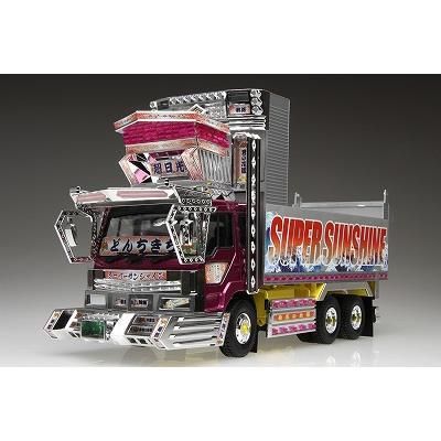 アオシマ】ザ・デコトラ No.1)1/32 スーパーサンシャイン - 福岡