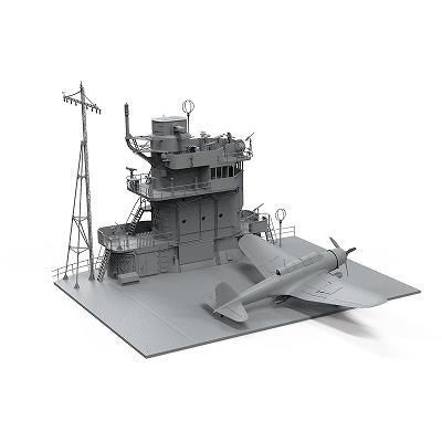 ボーダーモデル】BSF001)1/35 日本海軍 空母 赤城 艦橋 w/飛行 ボーダーモデル】BSF001)1/35 日本海軍 空母 赤城 艦橋 w/飛行
