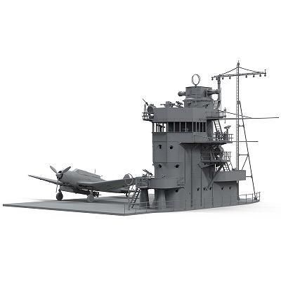ボーダーモデル】BSF001)1/35 日本海軍 空母 赤城 艦橋 w/飛行 ボーダーモデル】BSF001)1/35 日本海軍 空母 赤城 艦橋 w/飛行