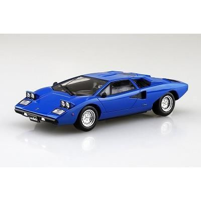 1/43 ミニチャンプス　ランボルギーニカウンタックLP400 ブルー Amazon | ミニチャンプス 1/43 ランボルギーニ カウンタック