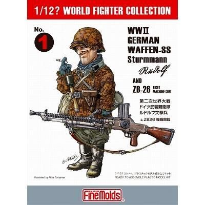 【あす楽対応】 ファインモールド】FT01)WWII ドイツ武装親衛隊兵士ルドルフ突撃 その他