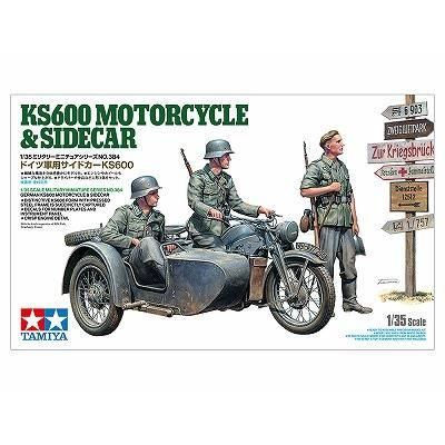 タミヤ】35384)1/35 ドイツ軍用サイドカー KS600 - ホビーボックス タミヤ】35384)1/35 ドイツ軍用サイドカー KS600 - ホビーボックス