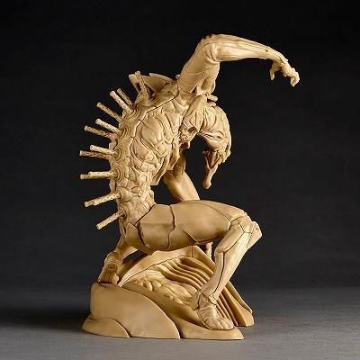 海洋堂　エヴァンゲリオン2号機獣化第２形態ザ・ビースト　ジオフロント血戦 ARTPLA SCULPTURE WORKS エヴァンゲリオン2号機獣化第2形態ザ