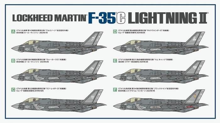 戦闘機　プラモデル完成品　タミヤ　1/48 F-35C ライトニングII タミヤから「1/48 ロッキード マーチン F-35C ライトニングII