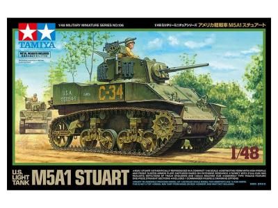 ڥߥ32606)1/48 ꥫ M5A1 奢