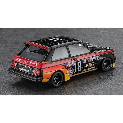 ハセガワ　限定1/24 浅野自動車　スターレットKP61完成品 浅野自動車 スターレット KP61 “1982 スターレット グランド
