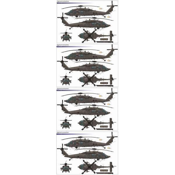 プラモデル　1/35 MH-60L ブラックホーク 特殊作戦機改良型 [KITKH50005] 1/35 MH-60L ブラックホーク 特殊作戦機改良型 - (株)ビーバー