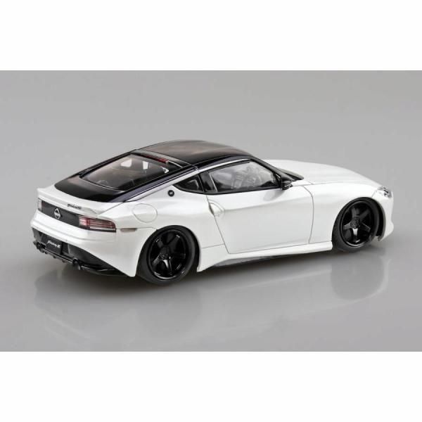 アオシマ】楽プラ スナップキット No.17CU-PW)1/32 ニッサン