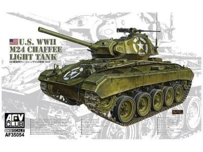 AFVクラブ】AF35054)1/35 M24軽戦車チャーフィー/米陸軍・WWII