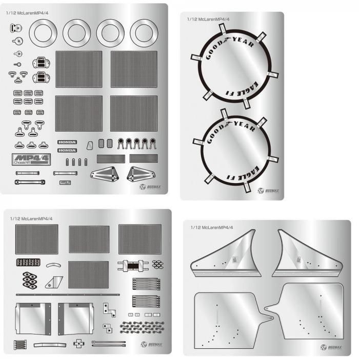 おまけ一覧 BEEMAX】EX12002)1/12 マクラーレン MP4/4 1988 ワールド