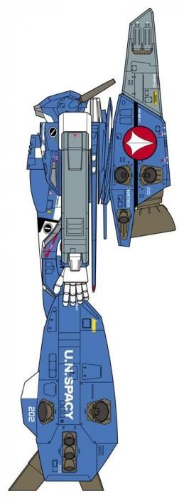 バルキリー ハセガワ】65894)1/72 VF-1J スーパー バトロイド バルキリー