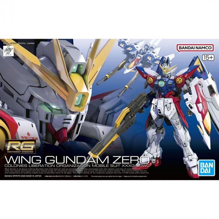 RG 1/144 ウイングガンダムゼロ　ガンプラ　バンダイ　ウイングガンダム43 Amazon.co.jp: RG Mobile Suit Gundam W XXXG-00W0 Wing Gundam
