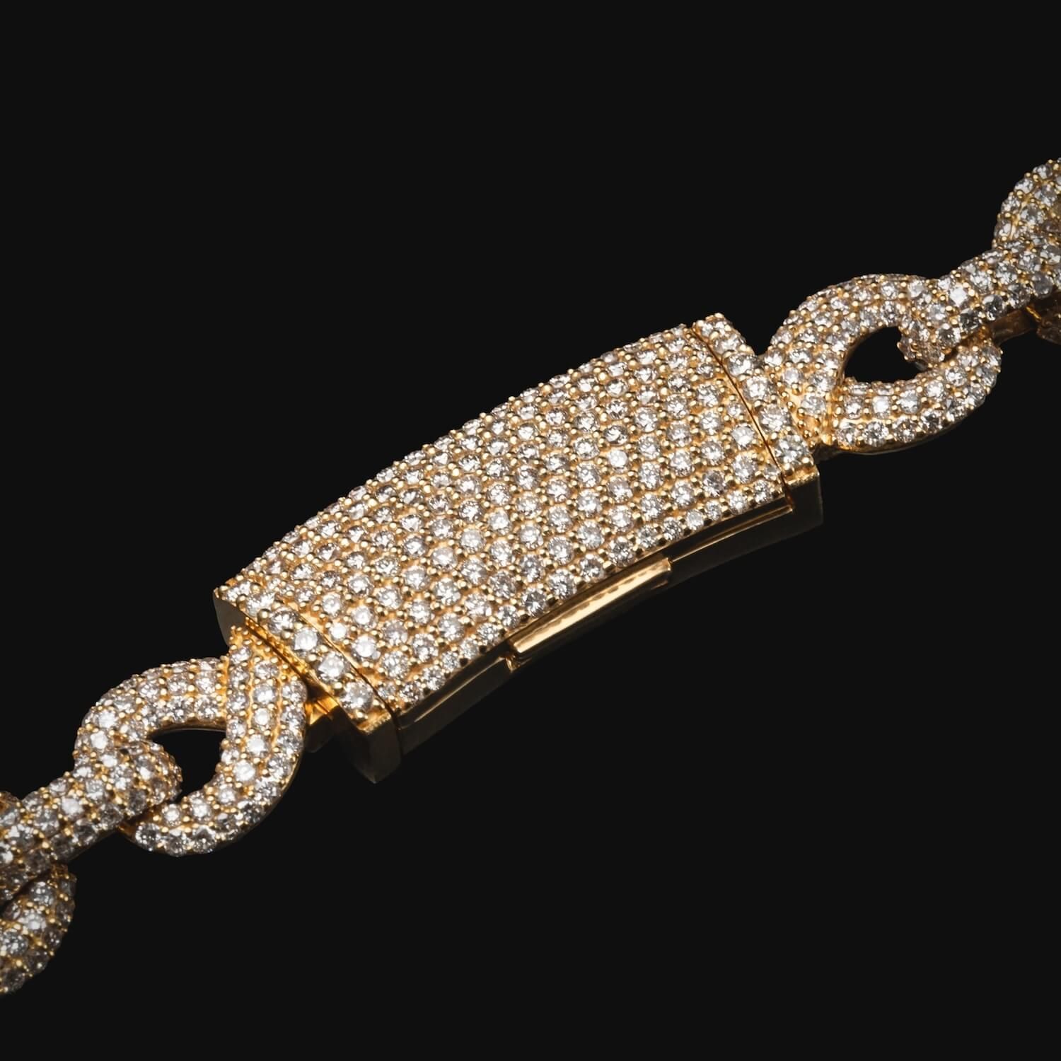K18WG/YG【0.10ct】 ダイヤモンド インフィニティ ネックレス | 浜松のジュエリーショップamulet