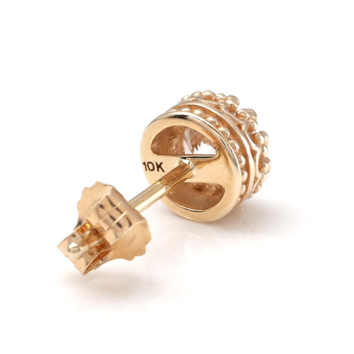 10K イエローゴールド ピアス 6mm - AVALANCHE OFFICIAL STORE 10K イエローゴールド ピアス 6mm - AVALANCHE OFFICIAL STORE