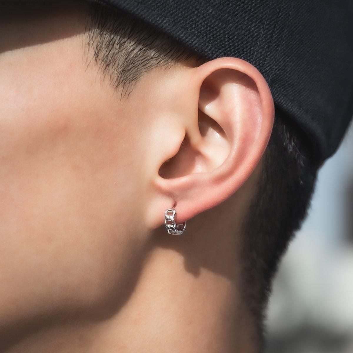 10K ホワイトゴールド ピアス 10mm - AVALANCHE OFFICIAL STORE 10K ホワイトゴールド ピアス 10mm - AVALANCHE OFFICIAL STORE