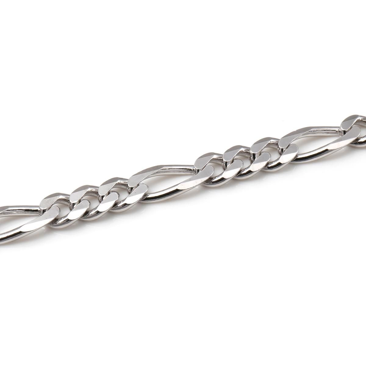 シルバー フィガロネックレス 幅4.5mm 40cm-60cm 120F2-31D6 シルバー フィガロネックレス 幅4.5mm 40cm-60cm 120F2-31D6