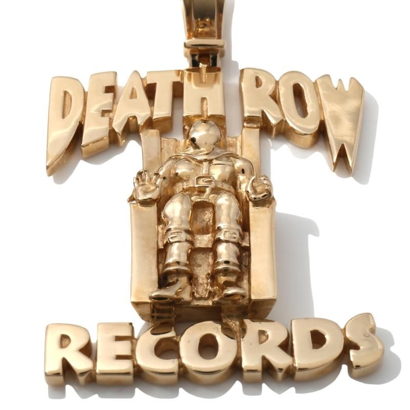 DEATH ROW RECORDS × AVALANCHE 10K イエローゴールド 3D DEATH ROW RECORDS × AVALANCHE 10K イエローゴールド 3D