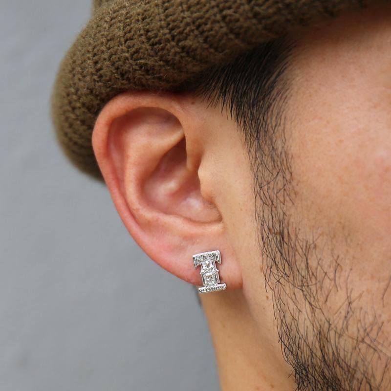 DEATH ROW RECORDS × AVALANCHE シルバー ピアス - AVALANCHE DEATH ROW RECORDS × AVALANCHE シルバー ピアス - AVALANCHE